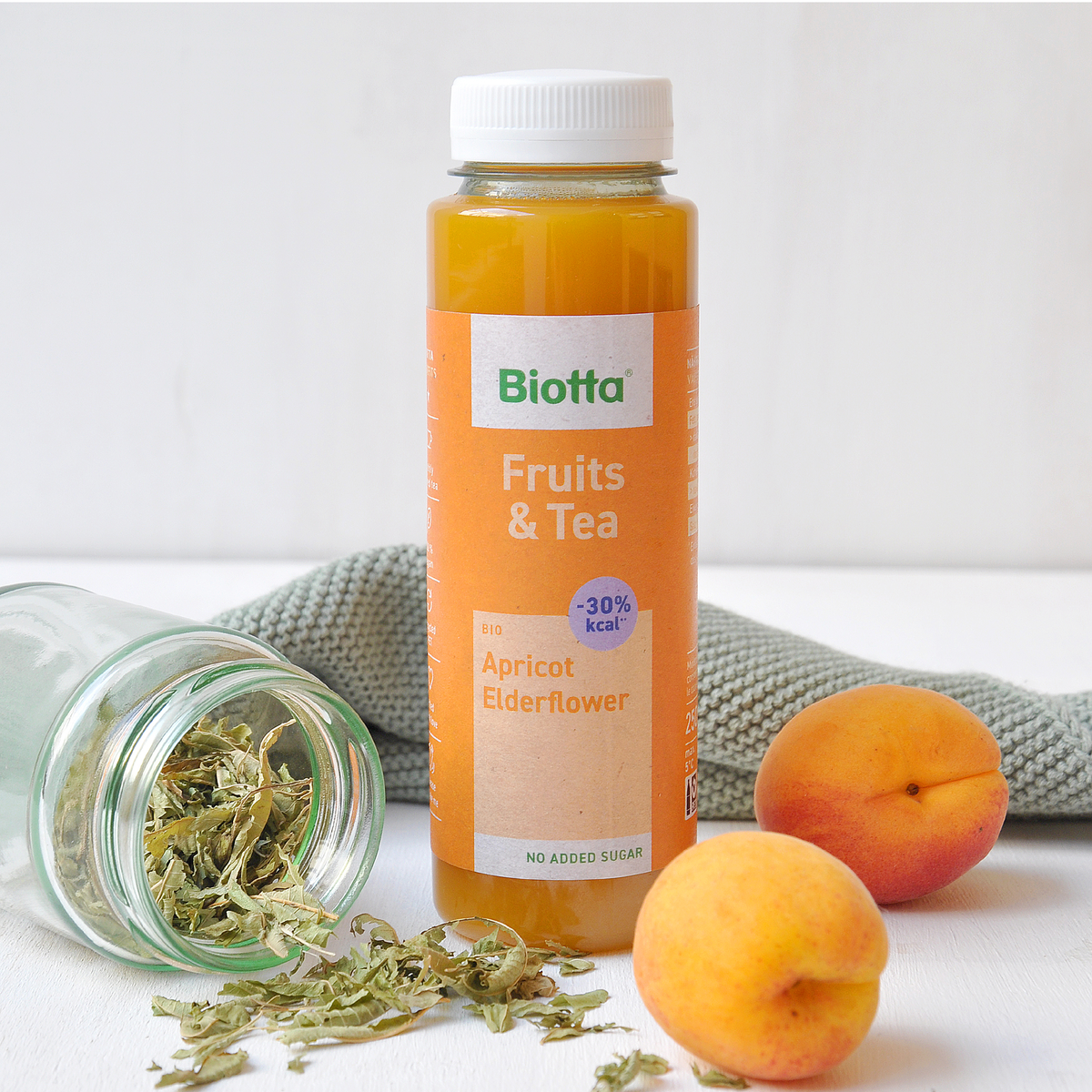 Biotta Fruits & Tea Aprikose Holunderblüte