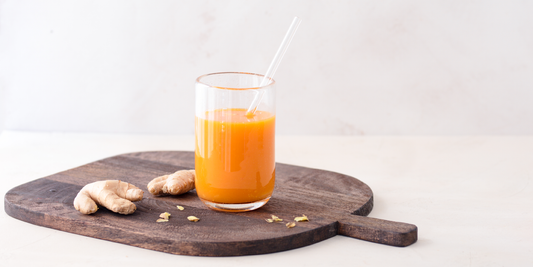 Feuriger Orange-Ingwer-Immun Boost