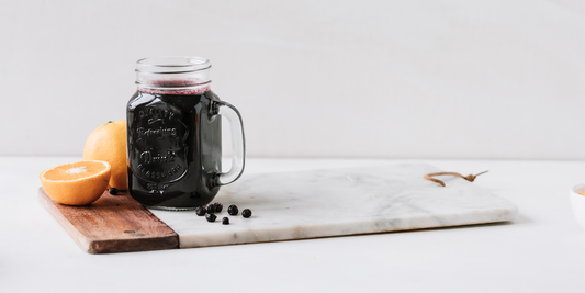 Orientalischer Cassis-Punsch