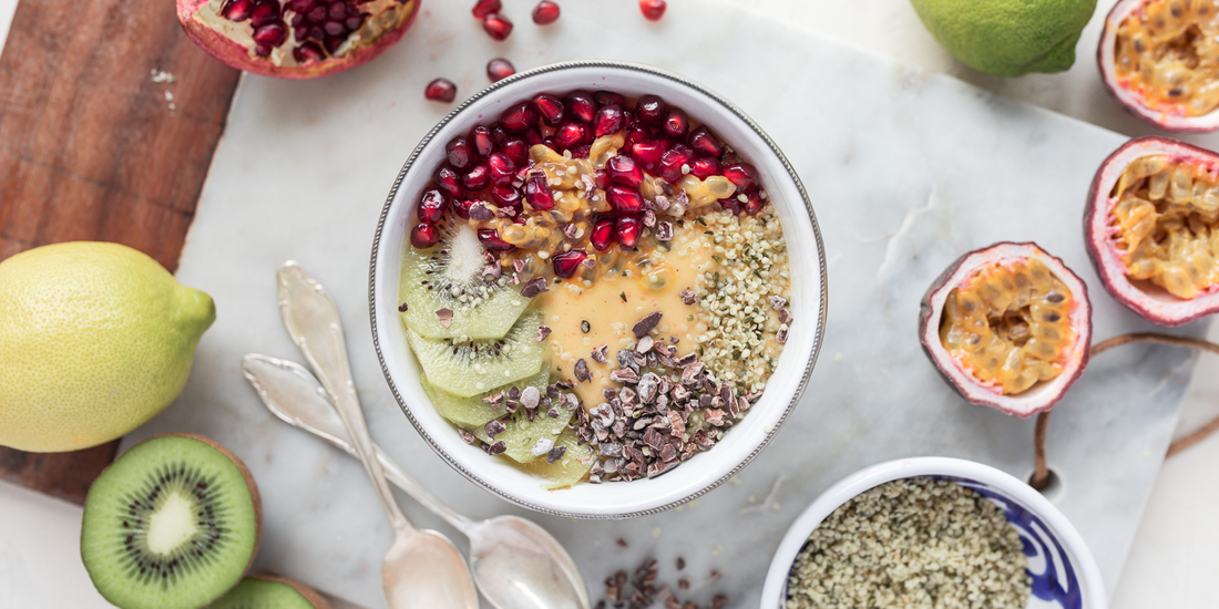 Vitaminreiche Mango-Smoothie-Bowl
