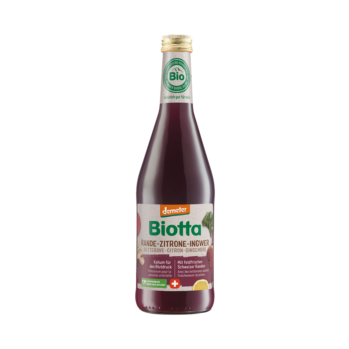 Biotta Demeter Rande-Zitrone-Ingwer