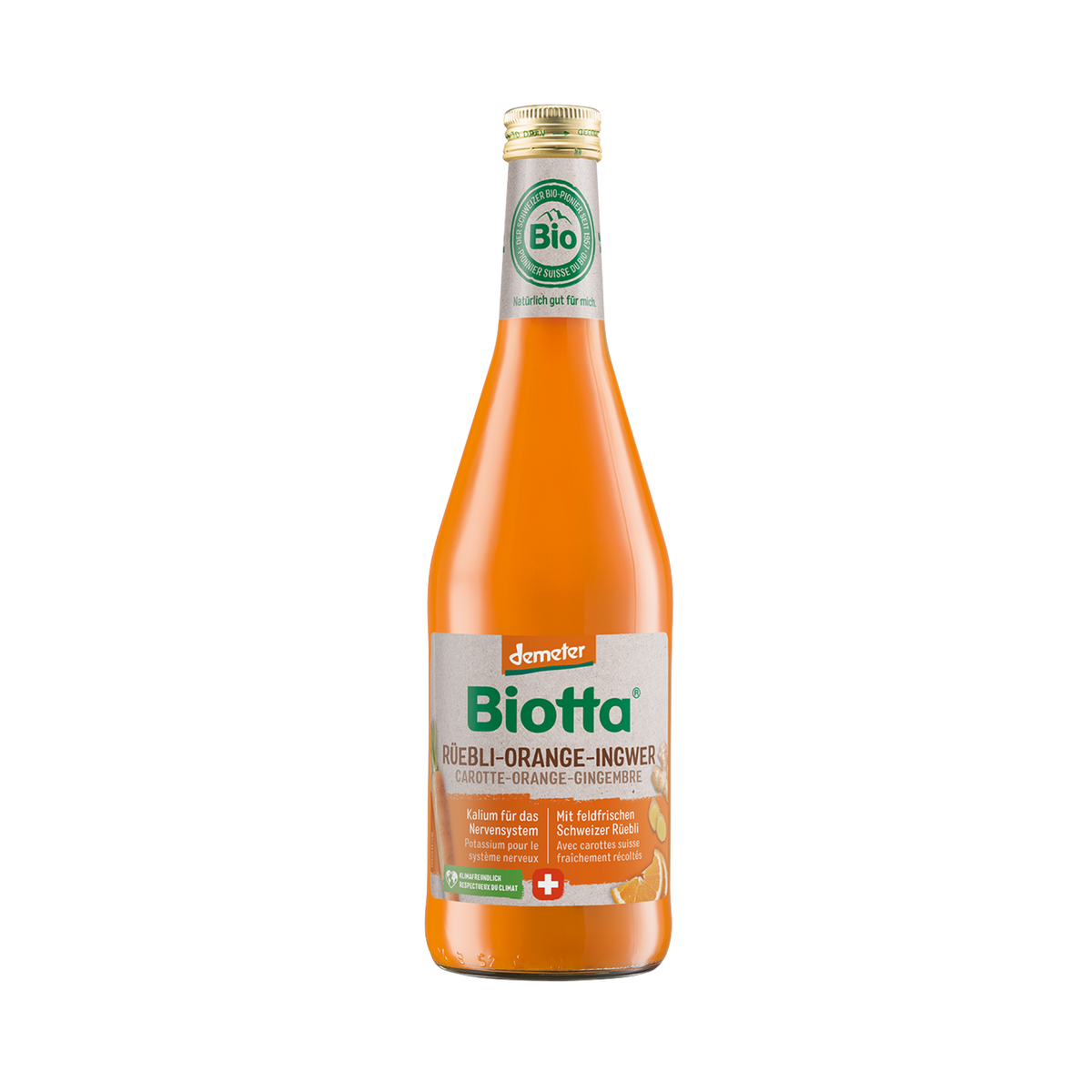 Biotta Demeter Rüebli-Orange-Ingwer
